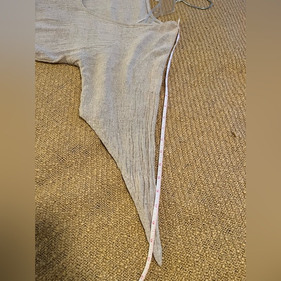 Primitive Tribal Craft raw silk asymmetrical tunic dress - Picture 6 of 6